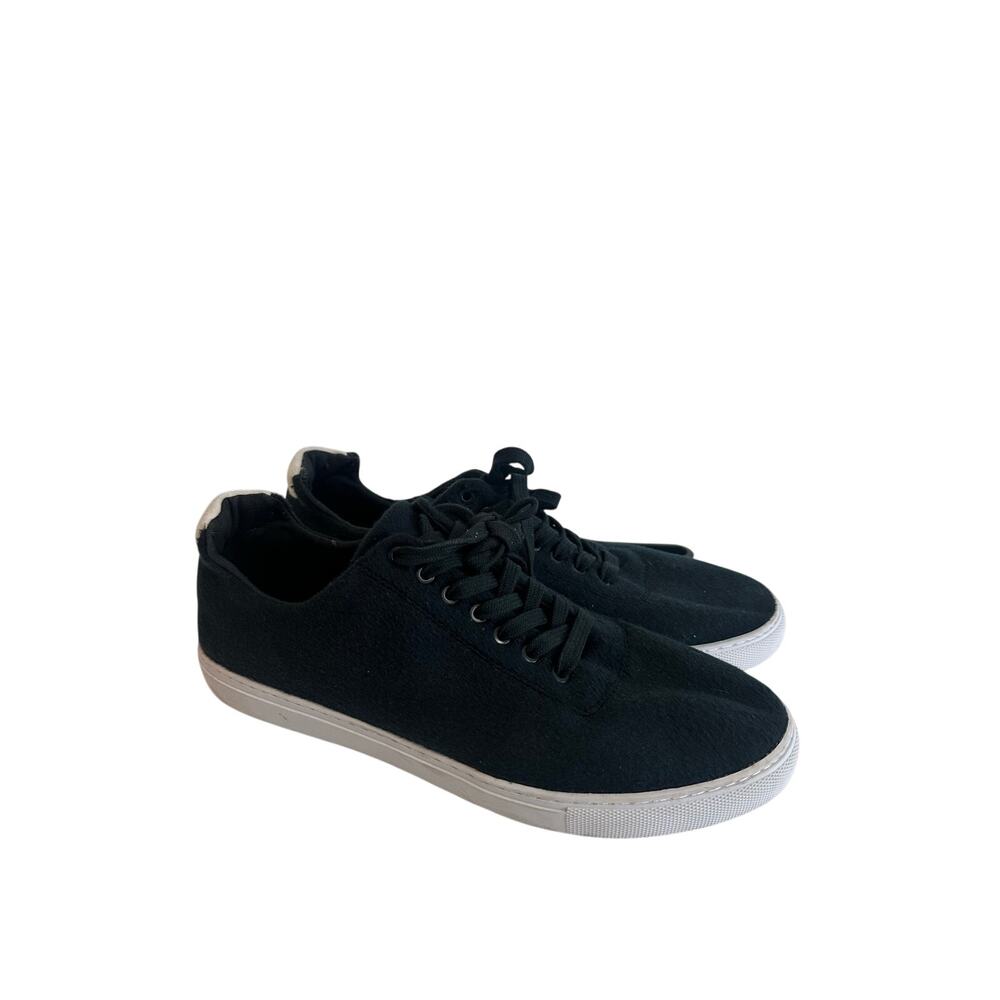 NAADAM Men’s Cashmere Wool Sneakers Black Sz 10 - Tongue Flaw, Otherwise Nice